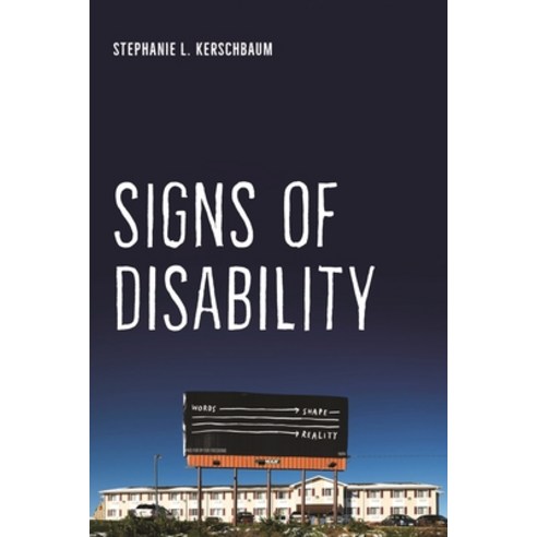 (영문도서) Signs of Disability Hardcover, New York University Press, English, 9781479811144