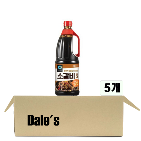 데일즈기획 청정원 소갈비양념, 2kg, 5개