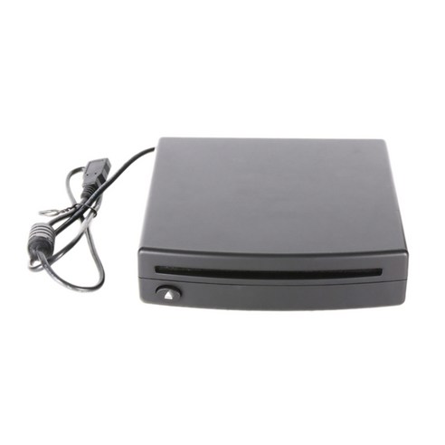 슬림 외부 자동차 CD 플레이어 호환 PC LED TV / MP5 안드로이드 GPS 네비게이션 유니버설 USB 전원 슬롯 - 인 타입 플레이어, 보여진 바와 같이, 하나