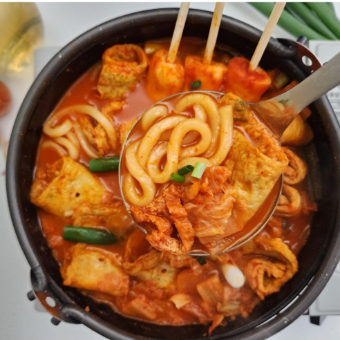 장땡김치어묵우동전골3~4인분, 1650g, 1개