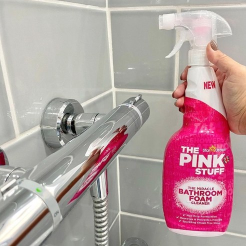 [핑크스터프] 미라클 배스룸 폼 클리너750ml, 750ml, 1개