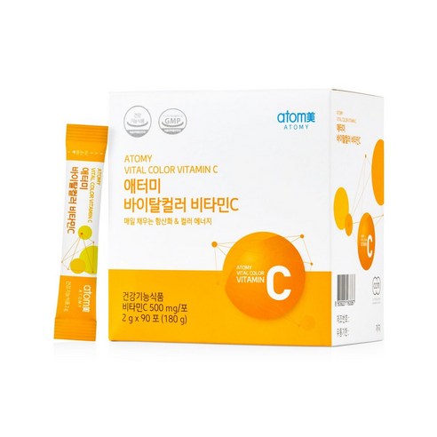 애터미 컬러푸드 비타민C 90포, 90개, 2g