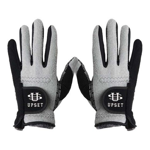 저렴한 가격에 뛰어난 방한력을 제공하는 업셋 겨울 방한 실리콘 골프장갑