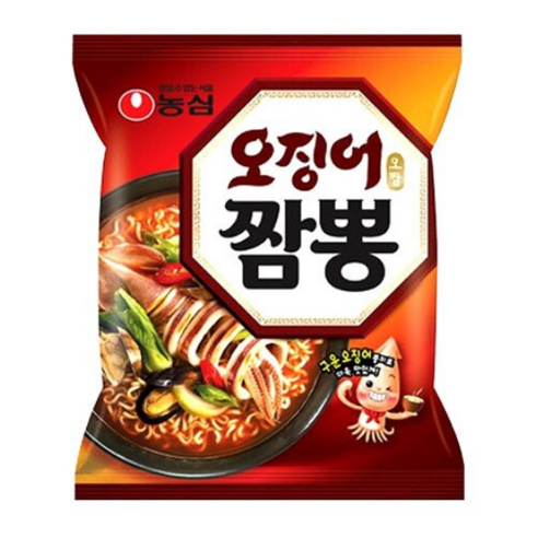 농심 오징어짬뽕, 39개
