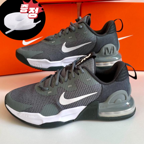 [Nike] 나이키 에어맥스 알파 트레이너 회색 그레이 발이 편한 남성 운동화 런닝화 헬스화
