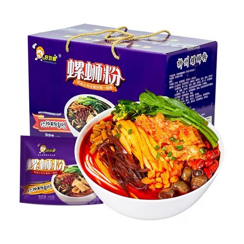 중국식품 HAOHUANLUO 뤄쓰펀 오리지널맛 300g, 5개