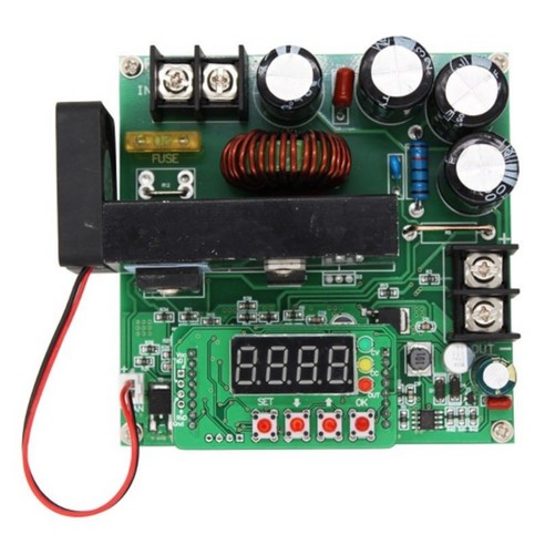 Retemporel 전압 부스트 컨버터 DC 8-60V ~ 10-120V 15A 수치 제어 스텝 업 전류 조절 레귤레이터, 1개