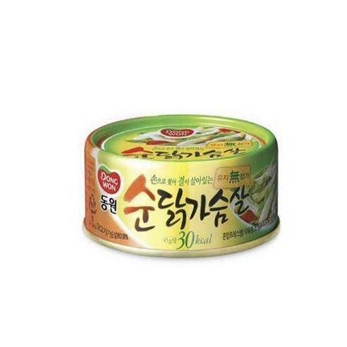 동원 순닭가슴살 통조림, 135g, 4개