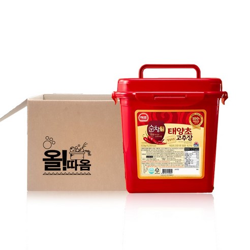 올따옴 인기장류 해표 순창궁 태양초고추장 6.5kg, 1개