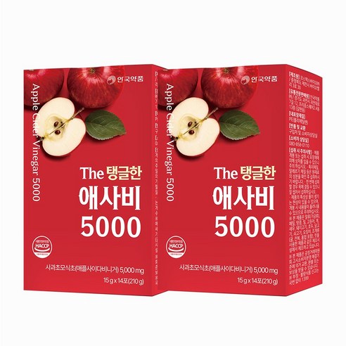 The 탱글한 애사비 5000, 2박스, 210g