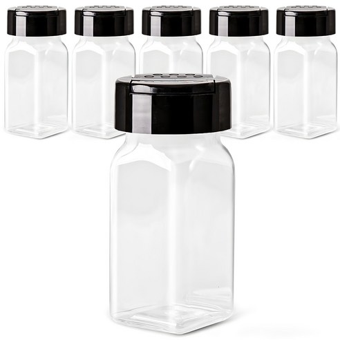 바른미각 BPA FREE 사각 양개형 양념통, 120ml, 6개