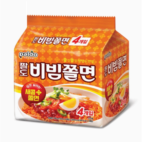 팔도 비빔쫄면 (1봉), 8개