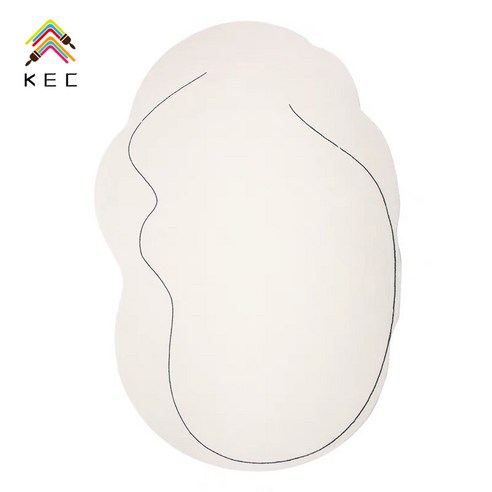 KEC 러그 카펫 불규칙 라인 구름 KR-DT-BAI