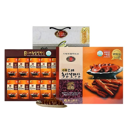 향토농산 명품고려 홍삼절편 선물세트, 20g, 10개 - 홍삼/인삼 | 쿠팡