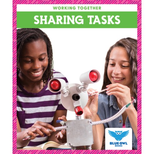 (영문도서) Sharing Tasks Library Binding, Blue Owl Books, English, 9781636901268