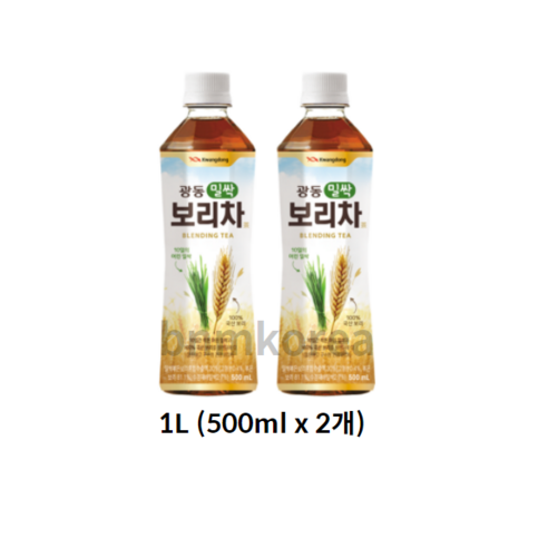 광동 밀싹 보리차, 500ml, 40개