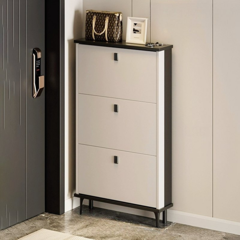 좁은 현관, 답답함은 이제 안녕! 초슬림 신발장으로 깔끔하게 변신 현관슬림신발장