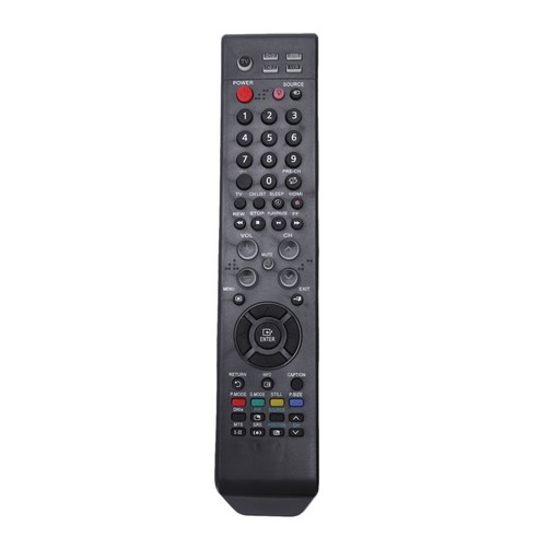 AFBEST 삼성 LCD TV / DVD VCR을위한 새로운 범용 휴대용 원격 제어 컨트롤러, 검정