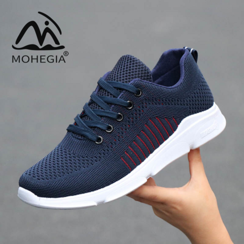 MOHEGIA 2022 새 남성화 통기성 운동화 운동화 미끄럼 방지 캐주얼 신발