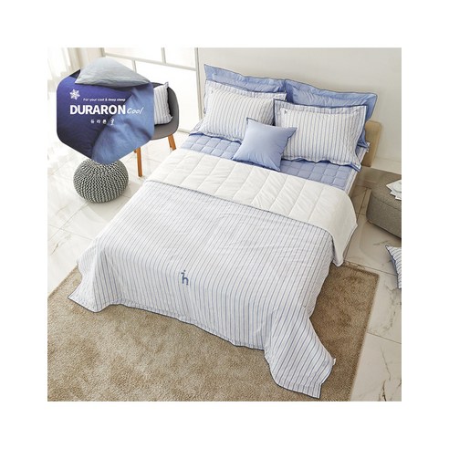 열대야, 끈적이는 이불과의 전쟁! 헤지스 홈 냉감 퀼트 이불로 시원하게 해결! 헤지스이불