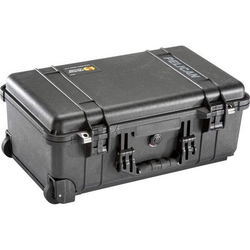 Pelican 펠리컨 1510 케이스 위드 폼 블랙 398372, Black_With Trekpack and Foam, 1개