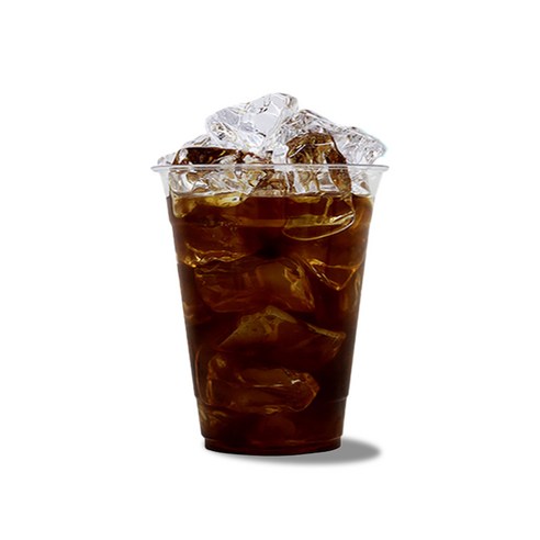 투고팩토리 아이스컵 14온스 92파이 일회용컵 테이크아웃 PET 투명컵, 390ml, 1개