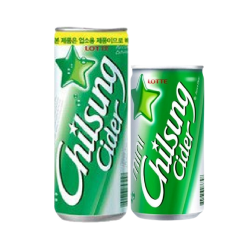 롯데 칠성사이다 190ml 12캔 + 245ml 18캔 / 총 30캔 업소용 가정용, 1세트