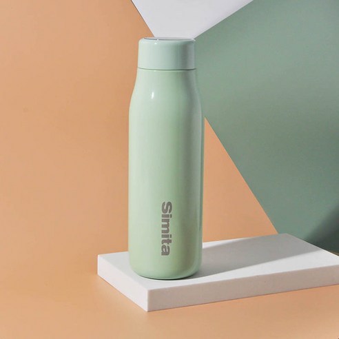 스마트 텀블러 스테인리스 멀티 컬러21.7*7cm, 그린