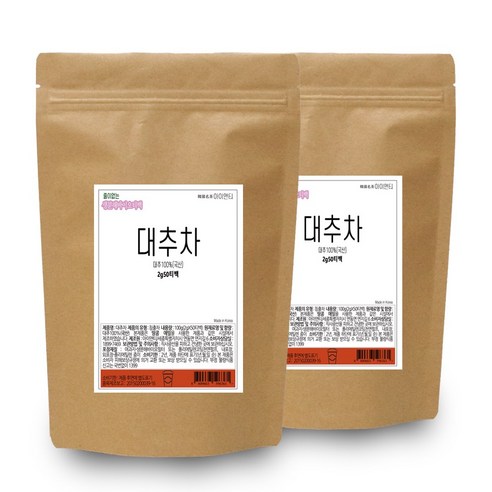 아이앤티 대추차 50티백 텀블러용 - 기타 꽃차 | 쿠팡