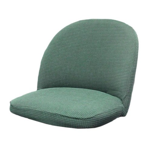 현대 연약한 식사 의자 덮개 빨 수 있는 막대기 발판 덮개 가구 보호자, 녹색, 폴리에스터