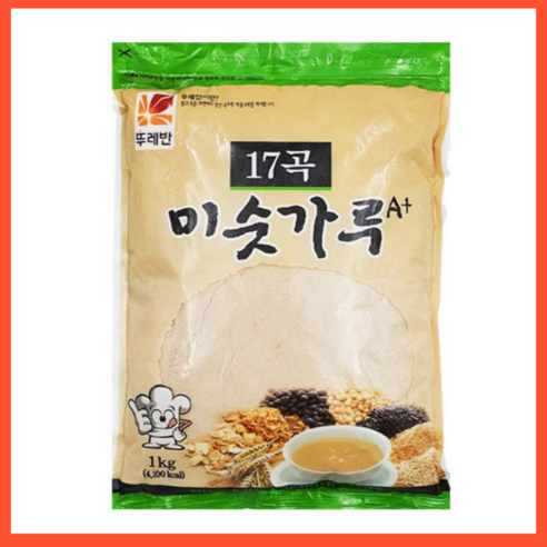 뚜레반 17곡 미숫가루, 1kg, 10개