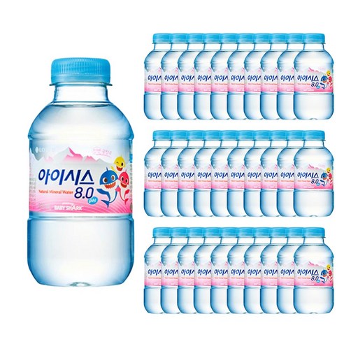 [제트스카이]롯데칠성음료 아이시스, 200ml, 40개