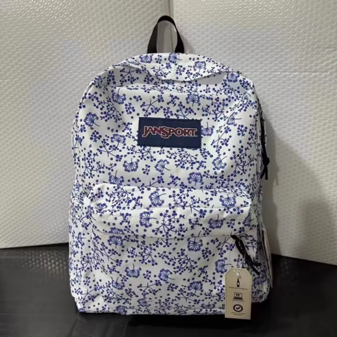 잔스포츠 JANSPORT 얼룩 방지 캐주얼 패션 가방 배낭 학생 학교 가방 멀티 컬러