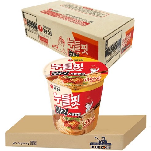 블루존 누들핏 김치사발 37.5g (8입)