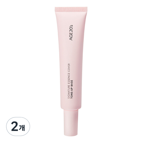 에이지투웨니스 시그니처 에센스 커버톤업 베이스 40ml, 01 핑크, 2개