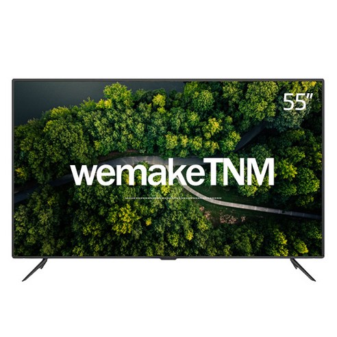 TNM 라이트 139.7cm TV 4K UHD TV TNM-E5500U HDR VA패널탑재, 139CM(55인치), 스탠드형, 방문설치