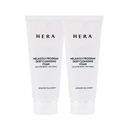 헤라 멜라솔브 프로그램 딥 클렌징 폼 200ml x 2개, 단품