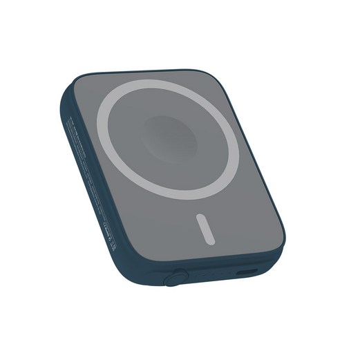 보바 3in1 맥세이프 워치 보조배터리 5000mAh, 네이비, VA-107(갤럭시워치)