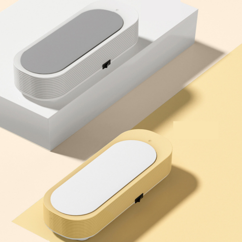 초음파 안경세척기 가정용 귀금속 렌즈 악세사리 쥬얼리 세정기, 1개, 크림(상아)