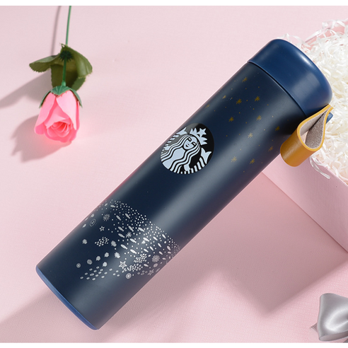 세상의 맛을 담아내는 세련된 동반자: 스타벅스 SS 에치드 텀블러
