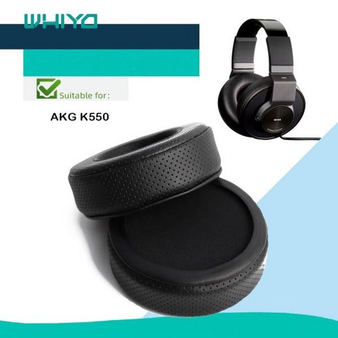 Whiyo AKG K550 헤드폰 교체용 이어 패드 쿠션 슬리브 벨벳 이어패드 컵 이어머프 커버, 03 style 3