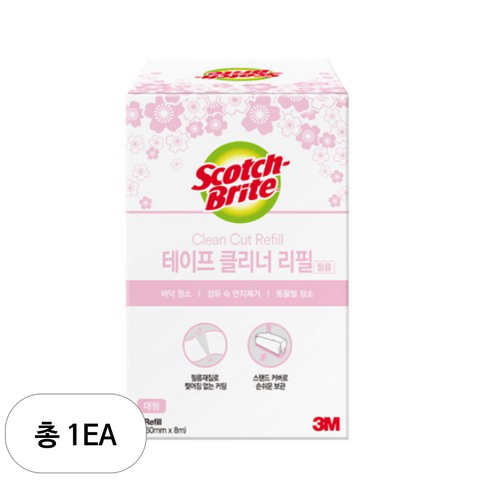 스카치브라이트 프리미엄 테이프 클리너 리필, 1세트