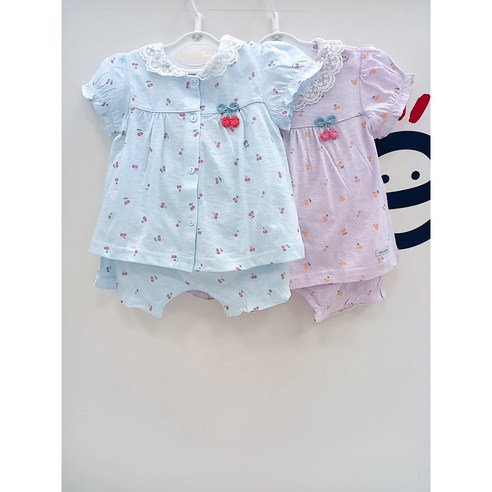 압소바 논현점 22년 여름 신상품 시원하고 예쁜 데일리 반소 실내복 *80만 앞단추 *