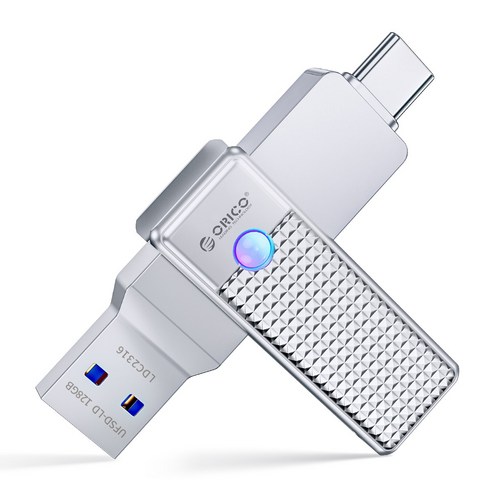 오리코 2in1 USB 메모리 3.2 플래시 드라이브 UFSD-LD, 128G