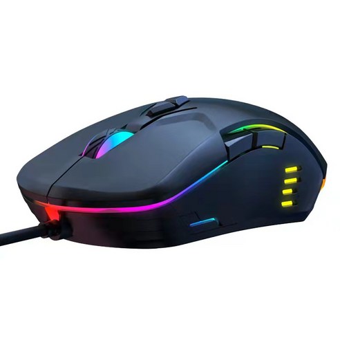 sanding CW902 재택 업무용 컴퓨터 게이밍 마우스, 흰색
