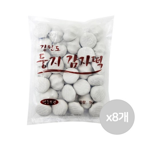강원도 철원 오대 둥지 감자떡, 1kg, 8개