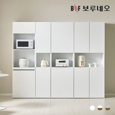 좁은 주방, 답답한 수납? 보루네오 키센 주방 수납장으로 깔끔하게 해결! 키큰주방수납장