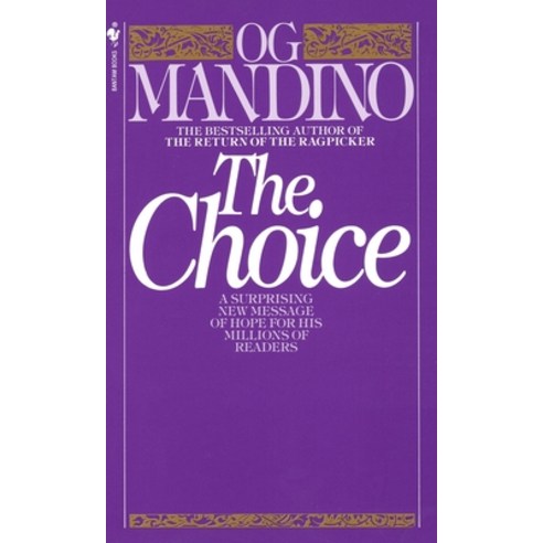 (영문도서) The Choice Mass Market Paperbound, Bantam, English, 9780553245769