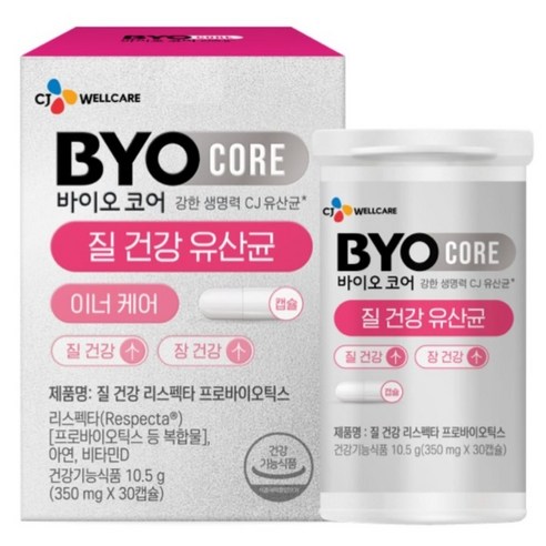 [CJ] 바이오코어 질 건강 유산균 30캡슐 x 1개, 30정