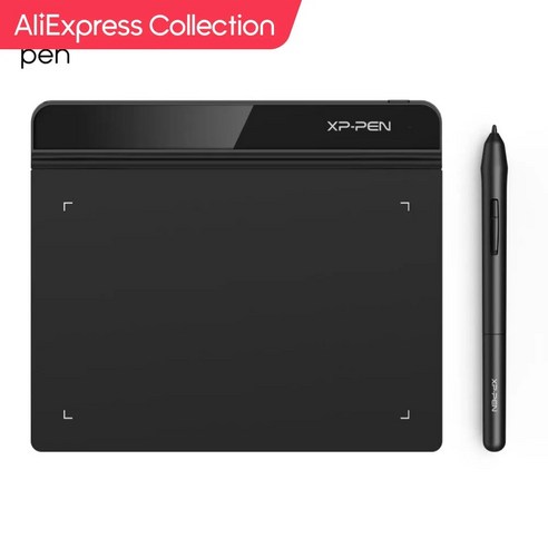 드로잉태블릿 드로잉패드 AliExpress 컬렉션 XPPen Star G640 65X4 인치 그래픽 드로잉 태블릿 디자인 배터리 프리 8192 레벨 266 RPS 게임 OSU, 없음, 1.Black